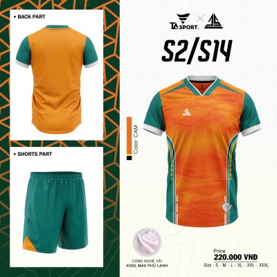 ÁO BÓNG ĐÁ S2/S14